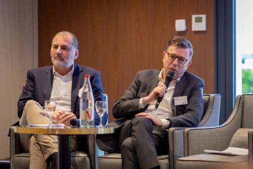 P.Andriès (Orisha Construction) et B.Neyret (France Supply CHain)