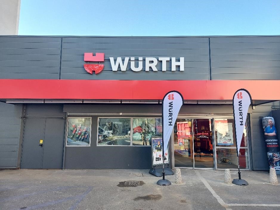 Würth France - Concept inrternational à Malakoff (92).