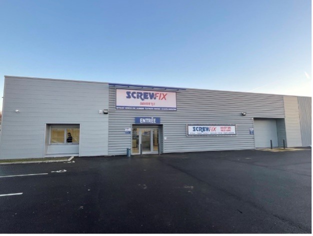 Comptoir Screwfix de Douai (Nord).