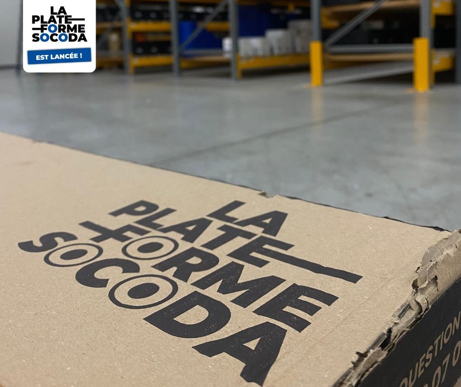 La Plateforme Socoda - Colis prêt à partir.
