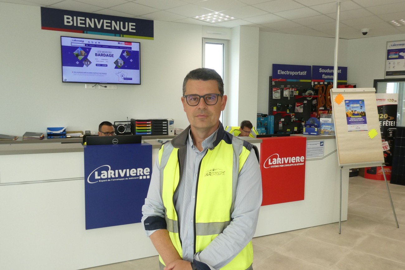 Agence Lariviere de Saint-Nazaire (44) à la suite de son transfert.
