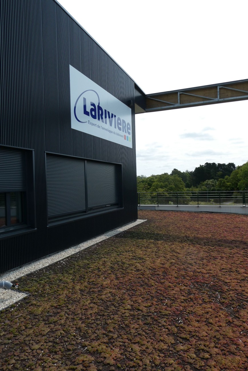Agence Lariviere de Saint-Nazaire (44) à la suite de son transfert.