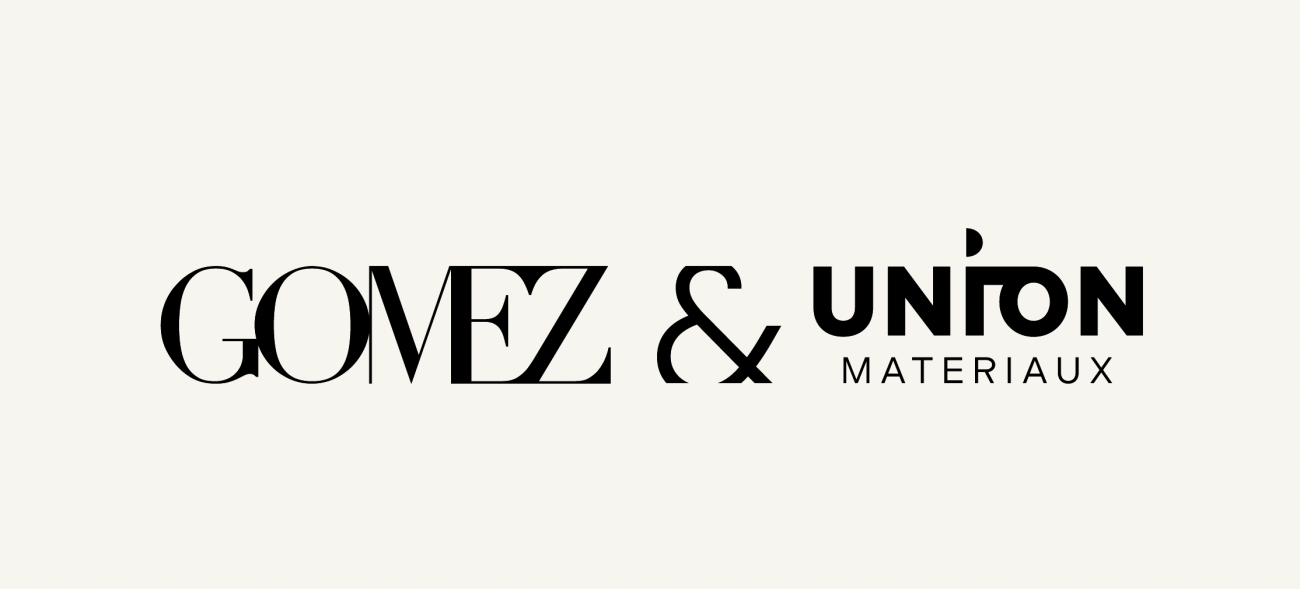 Logo : Carré "la Maison Gomez & Union-Matériaux" - Juillet 2025