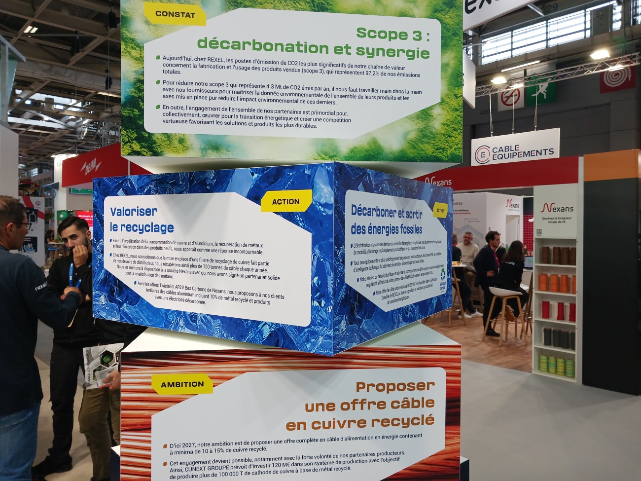Salon RexelExpo 2025 à Paris Porte de Versailles.