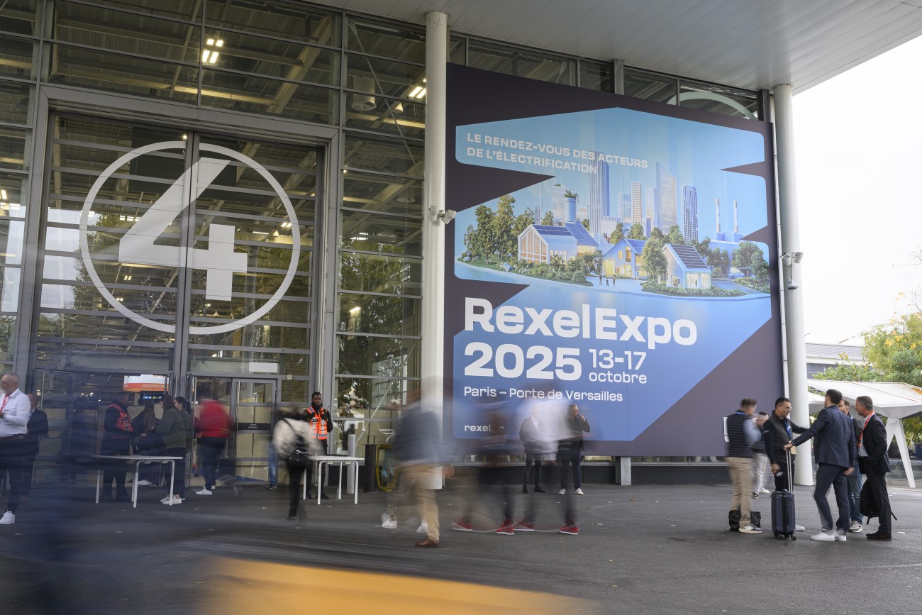 Salon RexelExpo 2025 à Paris Porte de Versailles.