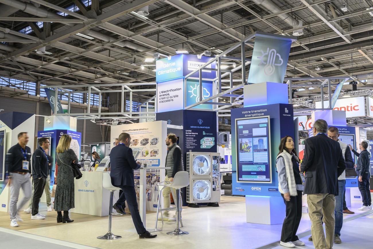 Salon RexelExpo 2025 à Paris Porte de Versailles.
