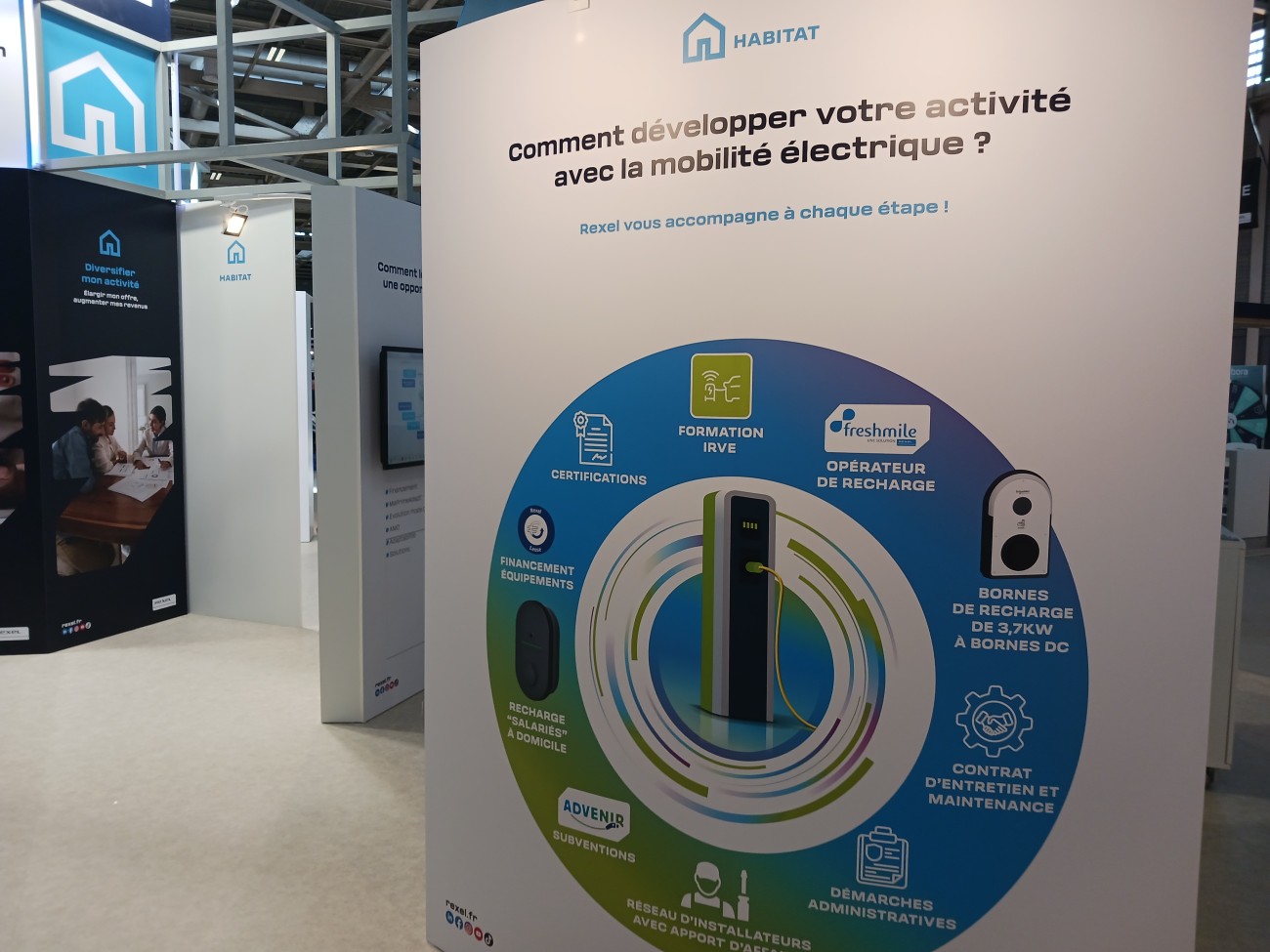 Salon RexelExpo 2025 à Paris Porte de Versailles.