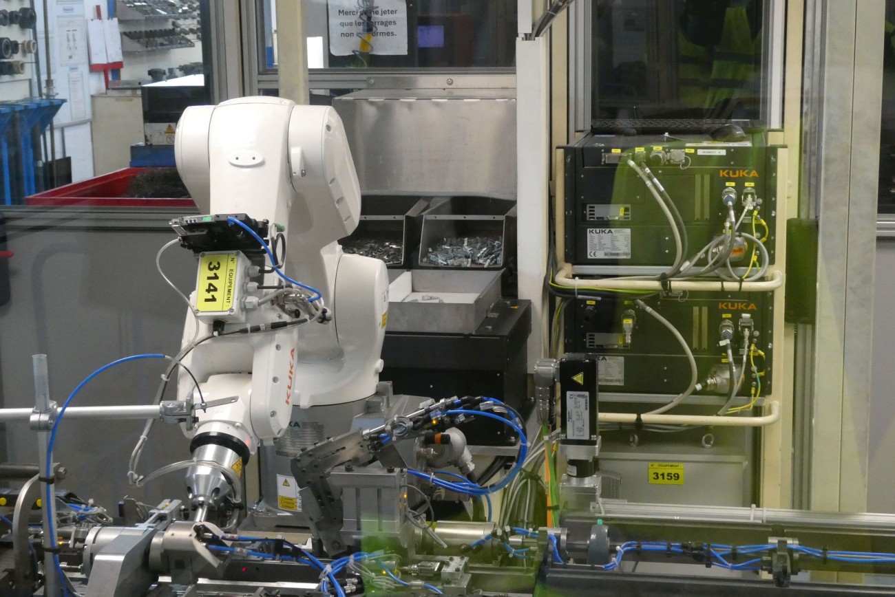 L'usine d'Assa Abloy à Longué-Jumelles (Maine-et-Loire).