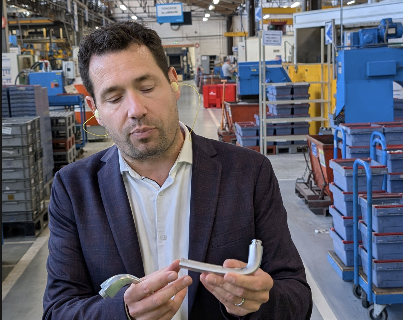 L'usine d'Assa Abloy à Longué-Jumelles (Maine-et-Loire).