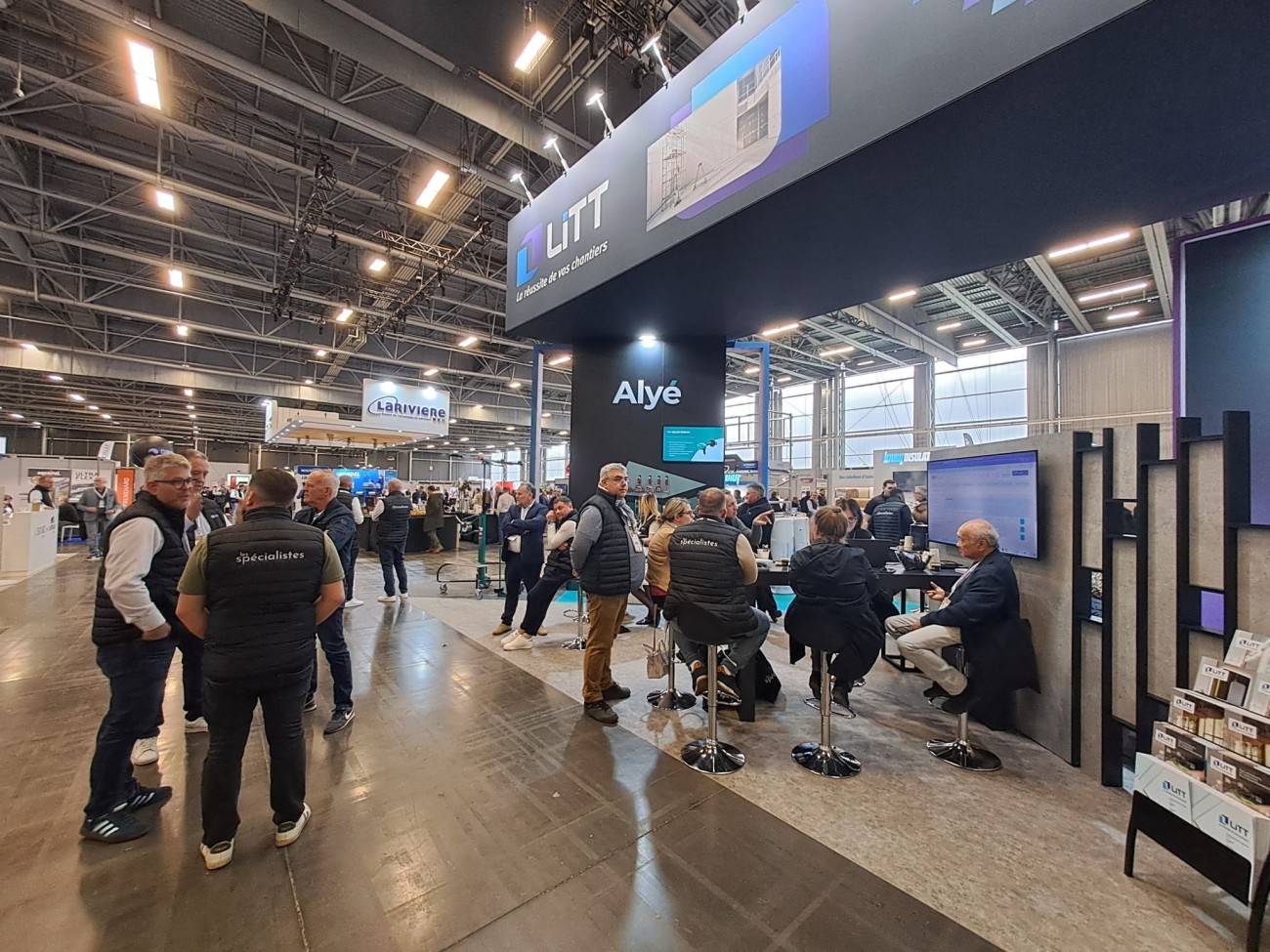 Salon "Les Spécialistes" de SIG France à Nantes, les 25 et 26/03/2026 - Lariviere et LiTT Diffusion.