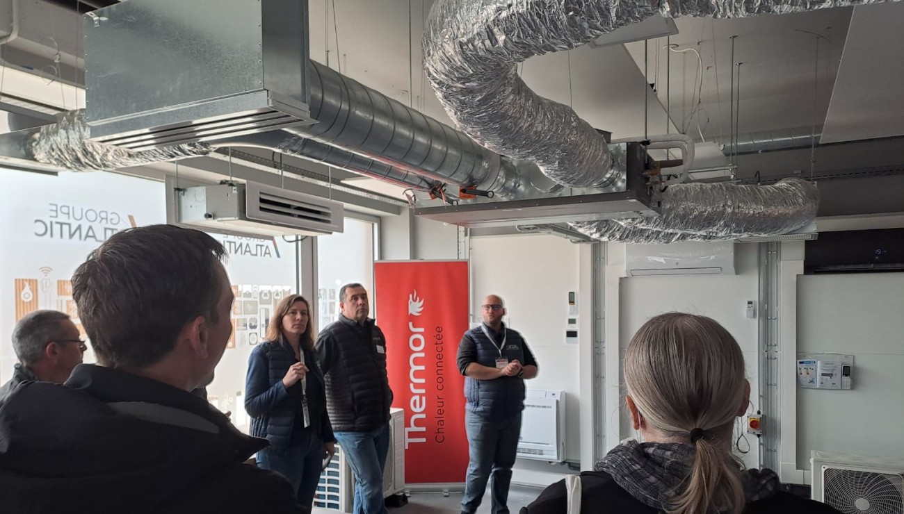 Photo inauguration centre formation Atlantic à Rennes