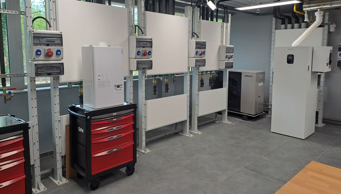 Photo inauguration centre formation Atlantic à Rennes