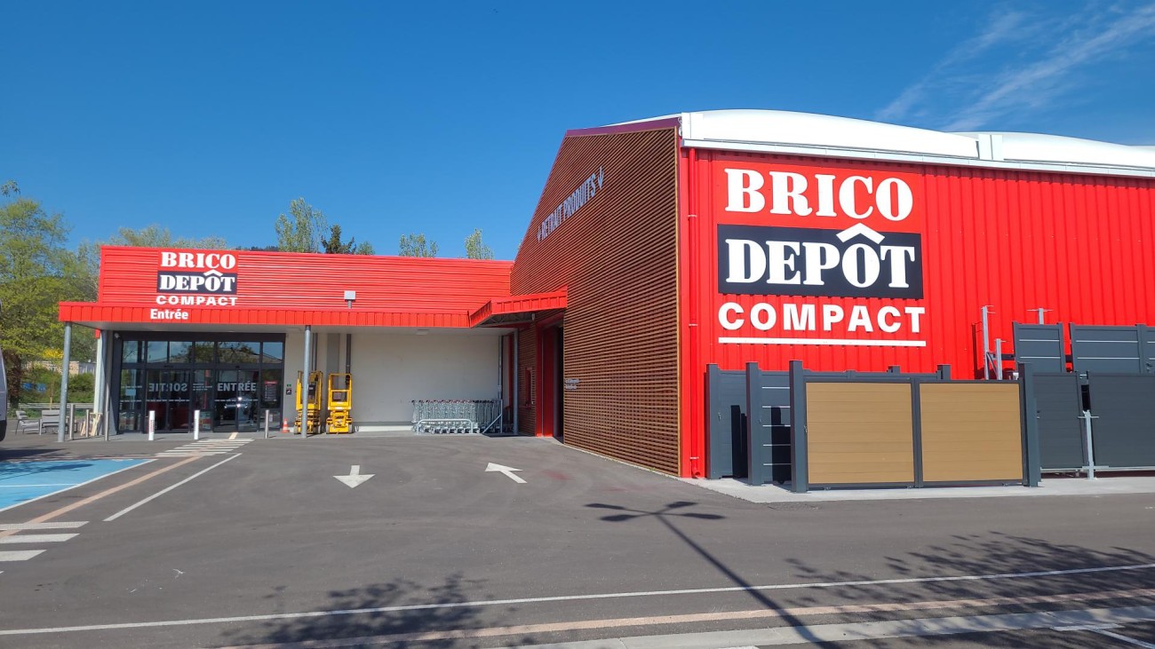 Brico Dépôt, format Compact à Saint-Dié-des-Vosges (Vosges).