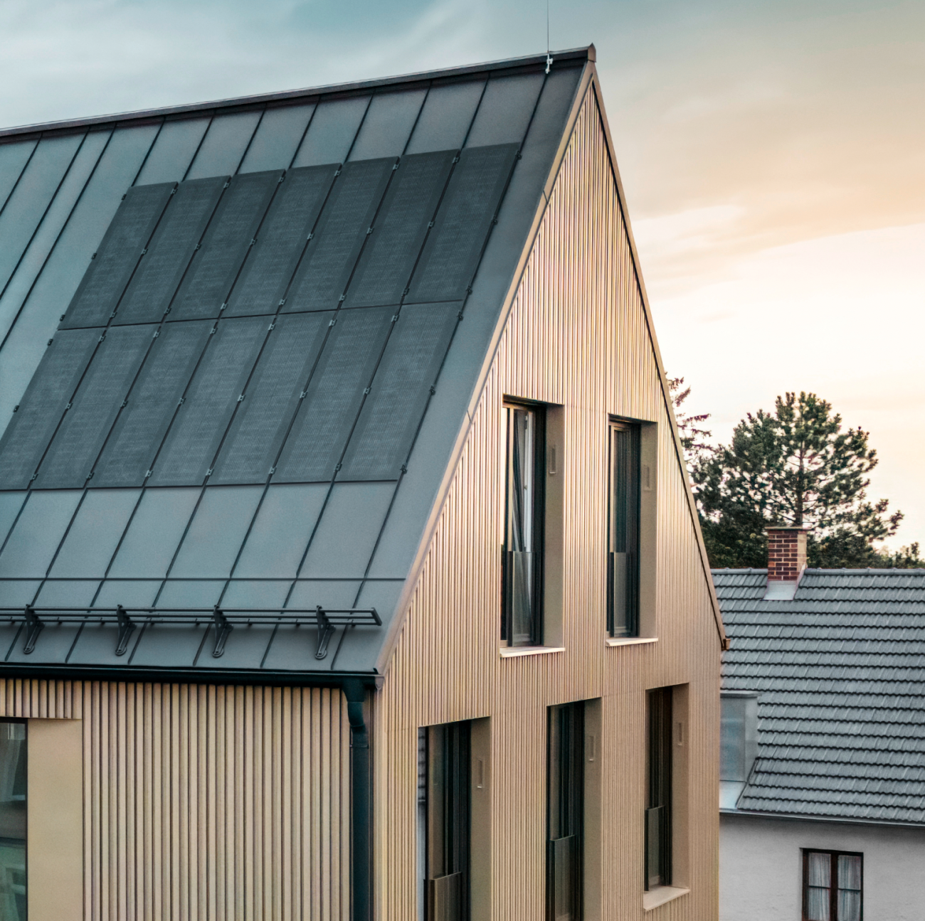 Autoconsommation : système PV Préfalz, Préfa France
