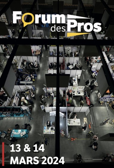 Le Forum des Pros, organisé par DomPro, se tiendra les 13 et 14 mars 2024 au Parc des Expositions de Tours (37)