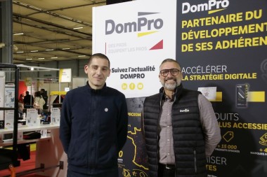 Erwann Murez avec Yoann Codina, l'adhérent déclic, DomPro