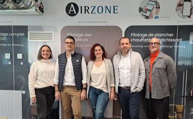 Airzone centre de formation Strasbourg équipe dirigeante régulation pièce par pièce AirQ Aidoo