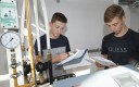 Apprentis au centre des Compagnons du Devoir à Auxerre.