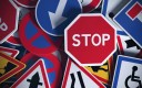 Sécurité routière - Panneaux de signalisation.