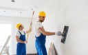 Travaux de peinture et de plâtrerie.