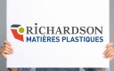 Nouveau logo de Richardson Matières Plastiques.