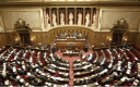 Séance à l'Assemblée nationale.