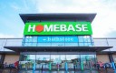Façade d'un point de vente Homebase en Angleterre.