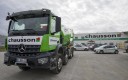 Camion de livraison Chausson Matériaux.