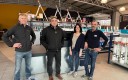 L'équipe de direction de L'Univers de la Peinture, un showroom Décoration & Finitions affilié au réseau PASS de Sikkens Solutions (groupe AkzoNobel).