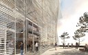 Béton esthétique "La Maille Zéphyr" développé par Solid Studio.