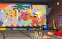 PPG Colorful Communities Maquette du projet de fresque murale de Léona Rose école Estreux juin 2025