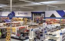 Intérieur d'un point de vente Porlians (enseigne Quofi du groupe lyonnais Descours & Cabaud).