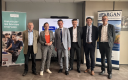 Inauguration du nouveau mode de chauffage du centre logistique régional de Cestas (Gironde) - Rexel France et la foncière Argan.