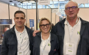 Christophe Genson (président), Laëtitia Aussenac (vice-présidente) et Christophe Chausson (directeur opérationnel)
