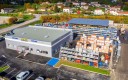 Vue aérienne d'une agence Samse en Isère.