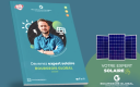 Plaquette de recrutement du réseau "Experts Solaire" de Bourgeois Global.