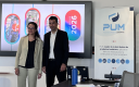Conférence de presse de PUM, le 26 mai 2026, à la Tour Saint-Gobain : Gaële Chantôme et Ismaïl Lashaini.