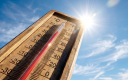 Thermomètre et canicule.