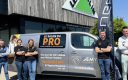 Lancement du concept de salon BtoB "Leroy Merlin PRO" à Laval (Mayenne).